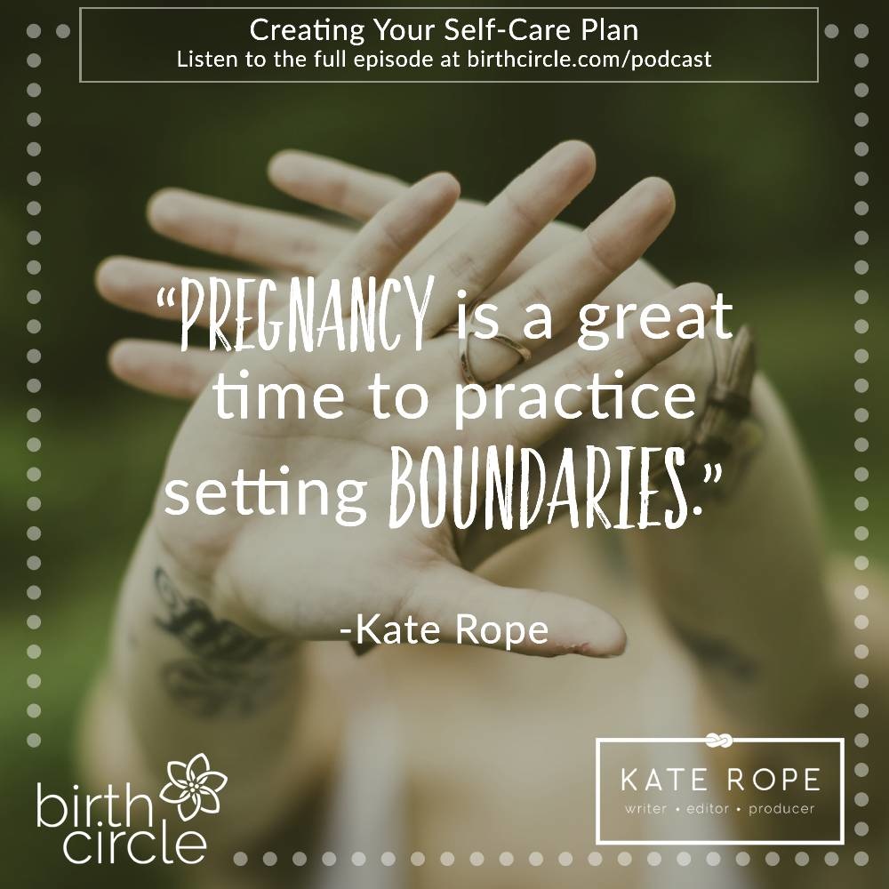 Creating Your Self-Care Plan - Kate Rope